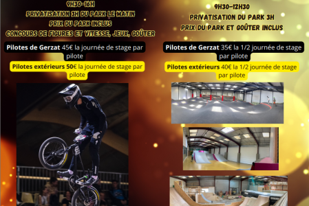 Stages BMX – Vacances de Noël 2023